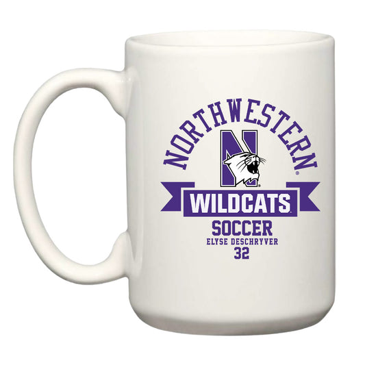 Northwestern - NCAA Women's Soccer : Elyse DeSchryver - Mug