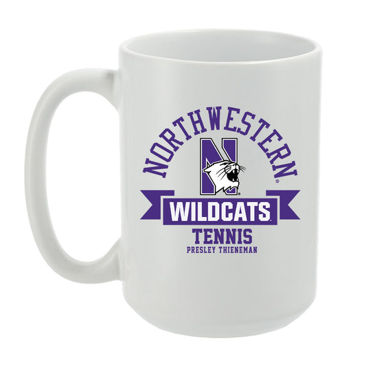 Northwestern - NCAA Men's Tennis : Presley Thieneman -  Coffee Mug