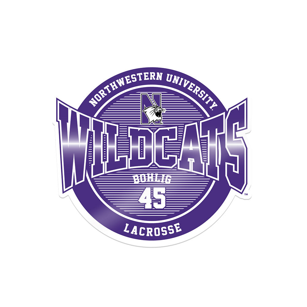 Northwestern - NCAA Women's Lacrosse : Emerson Bohlig - Sticker