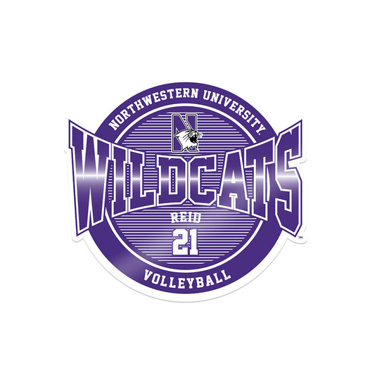 Northwestern - NCAA Women's Volleyball : Rylen Reid -  Sticker