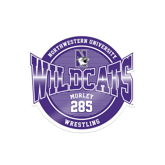 Northwestern - NCAA Wrestling : Dirk Morley -  Sticker