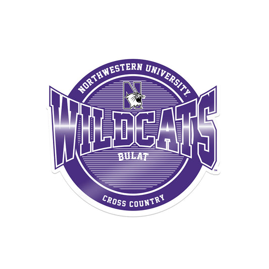 Northwestern - NCAA Women's Cross Country : Elizabeth Bulat -  Sticker