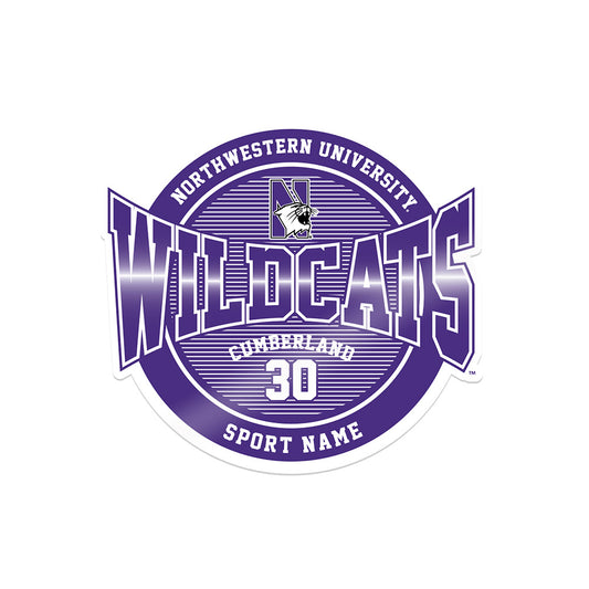 Northwestern - NCAA Women's Lacrosse : Noel Cumberland - Sticker