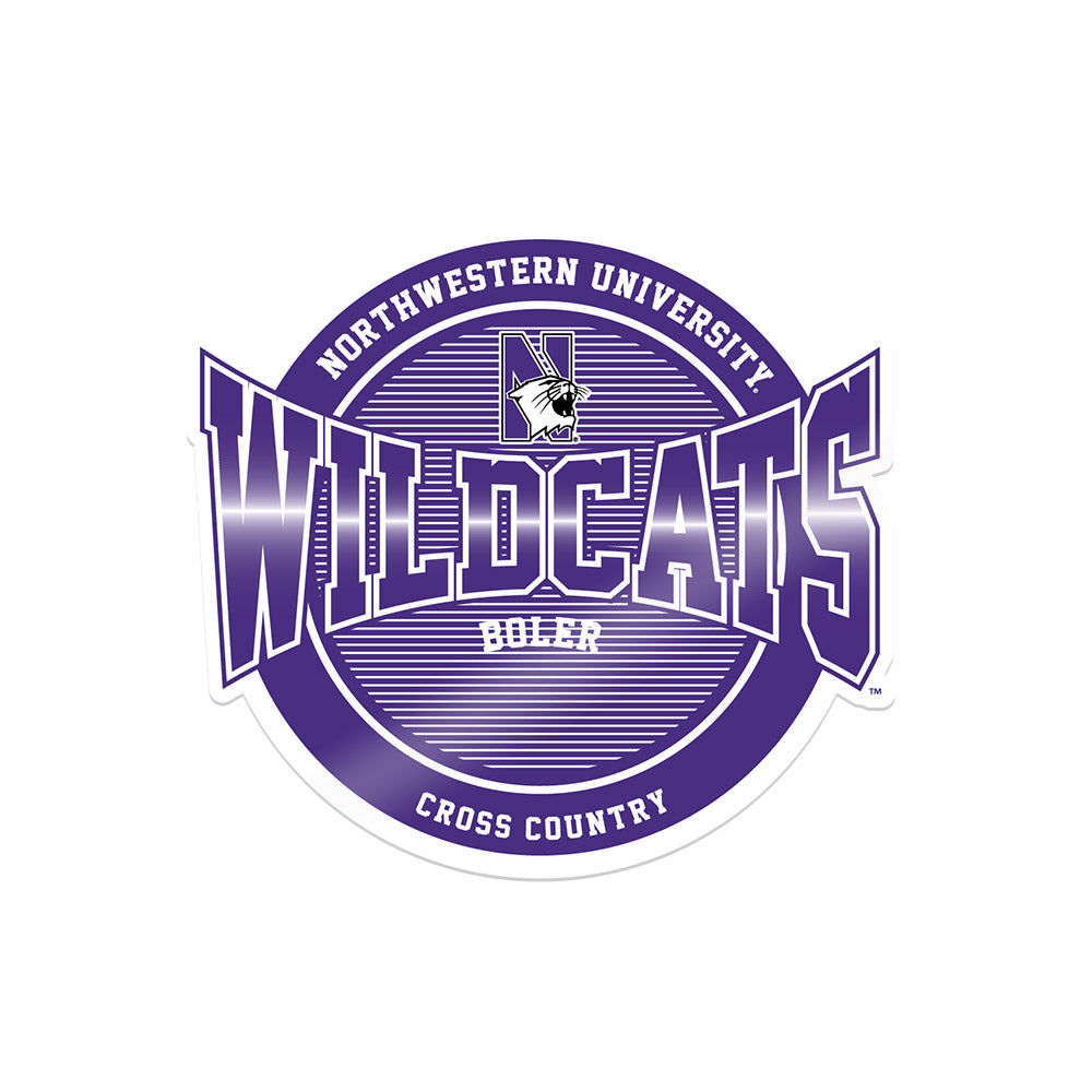 Northwestern - NCAA Women's Cross Country : Erin Boler -  Sticker