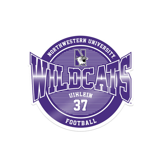 Northwestern - NCAA Football : Mac Uihlein - Sticker
