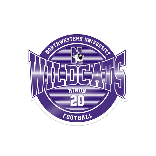 Northwestern - NCAA Football : Joseph Himon - Sticker