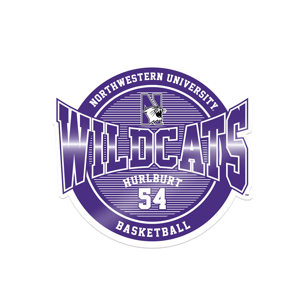 Northwestern - NCAA Men's Basketball : Gustave Hurlburt - Sticker