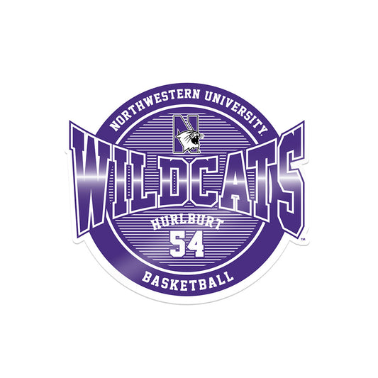 Northwestern - NCAA Men's Basketball : Gustave Hurlburt - Sticker