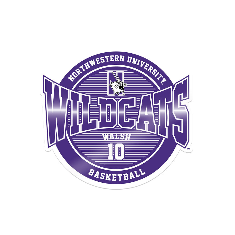 Northwestern - NCAA Women's Basketball : Caileigh Walsh - Sticker