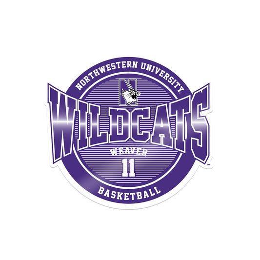 Northwestern - NCAA Women's Basketball : Hailey Weaver - Sticker