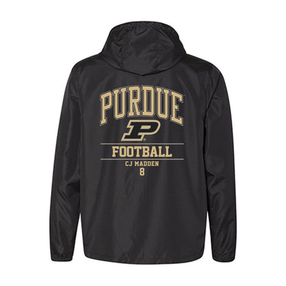 Purdue - NCAA Football : Cj Madden - Windbreaker