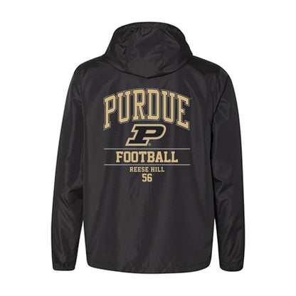 Purdue - NCAA Football : Reese Hill - Windbreaker