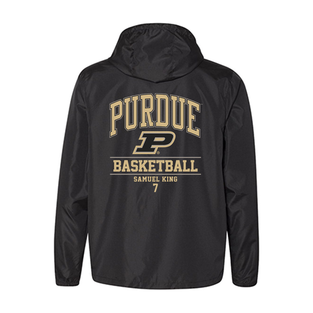 Purdue - NCAA Men's Basketball : Samuel King - Windbreaker-1