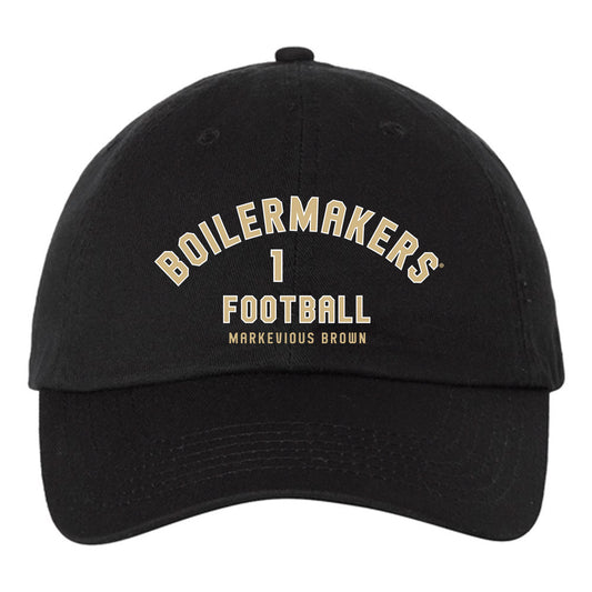 Purdue - NCAA Football : Markevious Brown - Dad Hat