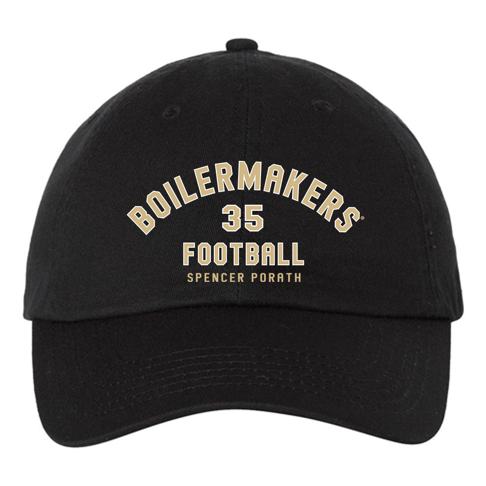 Purdue - NCAA Football : Spencer Porath - Dad Hat