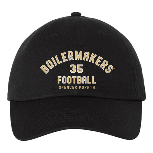 Purdue - NCAA Football : Spencer Porath - Dad Hat