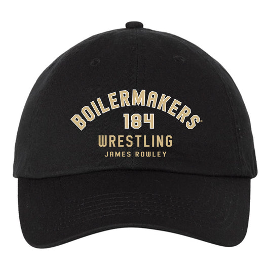 Purdue - NCAA Wrestling : James Rowley - Dad Hat