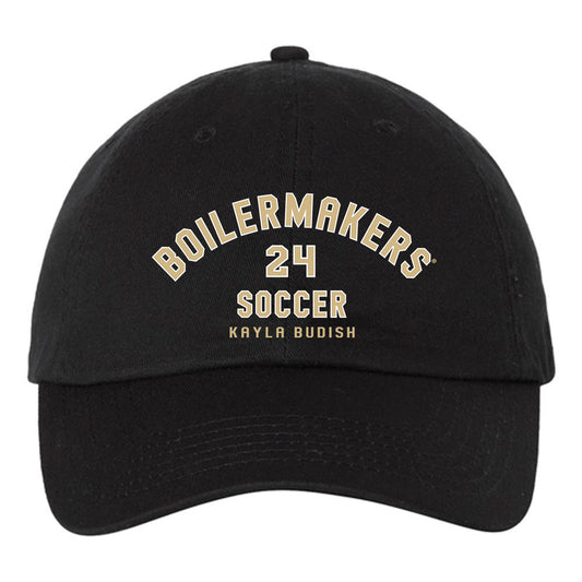 Purdue - NCAA Women's Soccer : Kayla Budish - Dad Hat