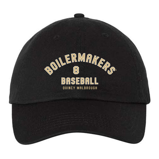 Purdue - NCAA Baseball : Quincy Malbrough - Dad Hat-0