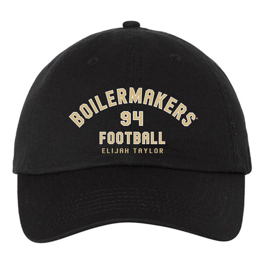 Purdue - NCAA Football : Elijah Taylor - Dad Hat