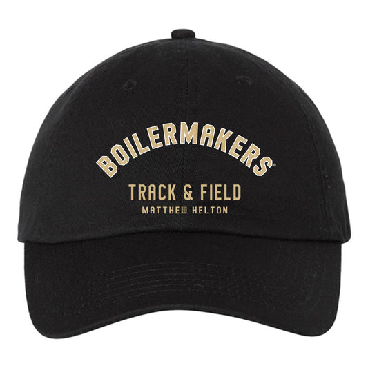 Purdue - NCAA Men's Track & Field : Matthew Helton - Dad Hat