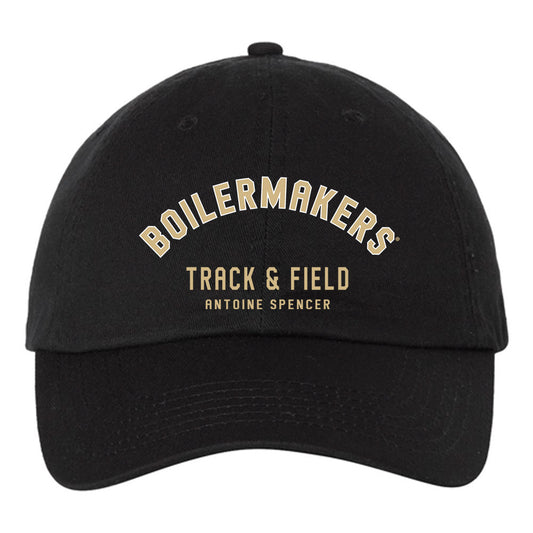 Purdue - NCAA Men's Track & Field : Antoine Spencer - Dad Hat