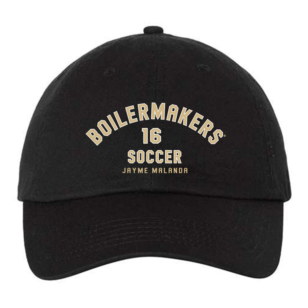 Purdue - NCAA Women's Soccer : Jayme Malanda - Dad Hat-0