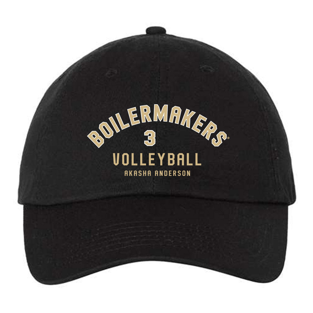 Purdue - NCAA Women's Volleyball : Akasha Anderson - Dad Hat-0
