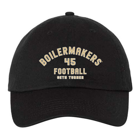 Purdue - NCAA Football : Seth Turner - Dad Hat-0