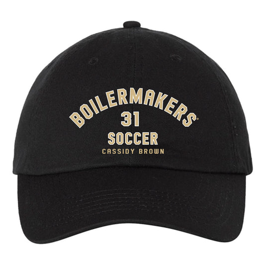 Purdue - NCAA Women's Soccer : Cassidy Brown - Dad Hat