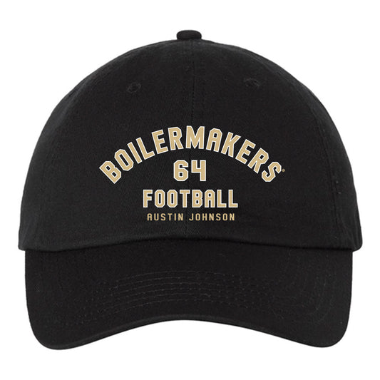 Purdue - NCAA Football : Austin Johnson - Dad Hat