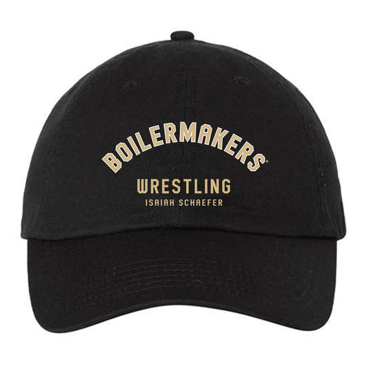 Purdue - NCAA Wrestling : Isaiah Schaefer - Dad Hat-0