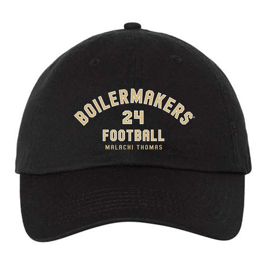 Purdue - NCAA Football : Malachi Thomas - Dad Hat-0