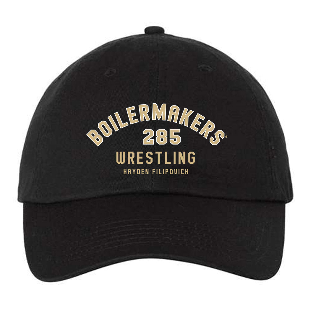 Purdue - NCAA Wrestling : Hayden Filipovich - Dad Hat-0