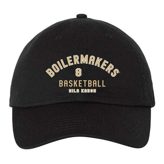 Purdue - NCAA Women's Basketball : Hila Karsh - Dad Hat-0