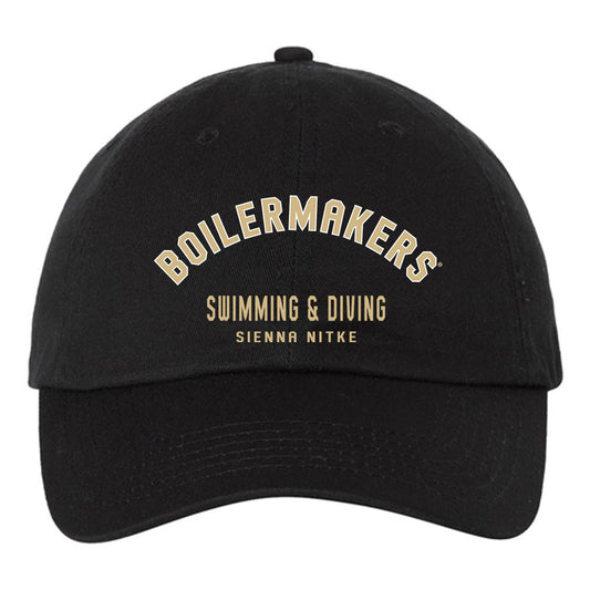 Purdue - NCAA Women's Swimming & Diving : Sienna Nitke - Dad Hat