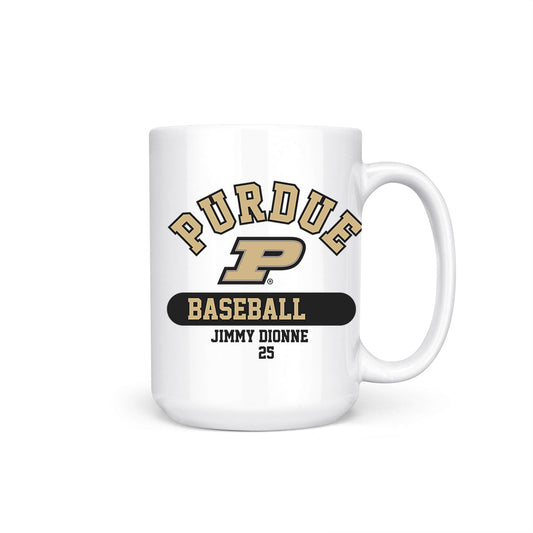Purdue - NCAA Baseball : Jimmy Dionne - Coffee Mug-0