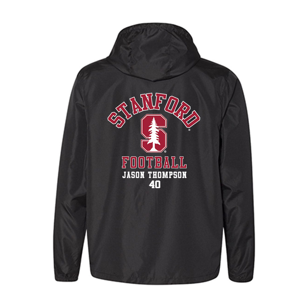 Stanford - NCAA Football : Jason Thompson - Windbreaker-1