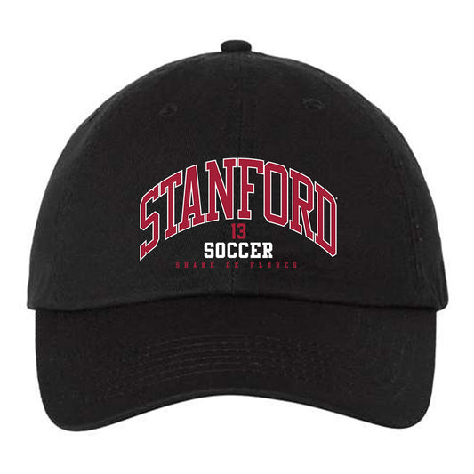 Stanford - NCAA Men's Soccer : Shane de Flores - Dad Hat-0