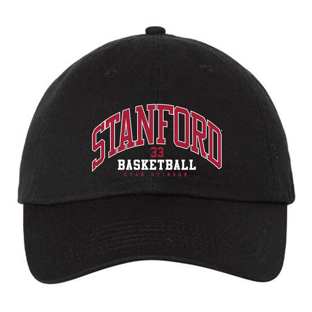 Stanford - NCAA Men's Basketball : Evan Stinson - Dad Hat-0