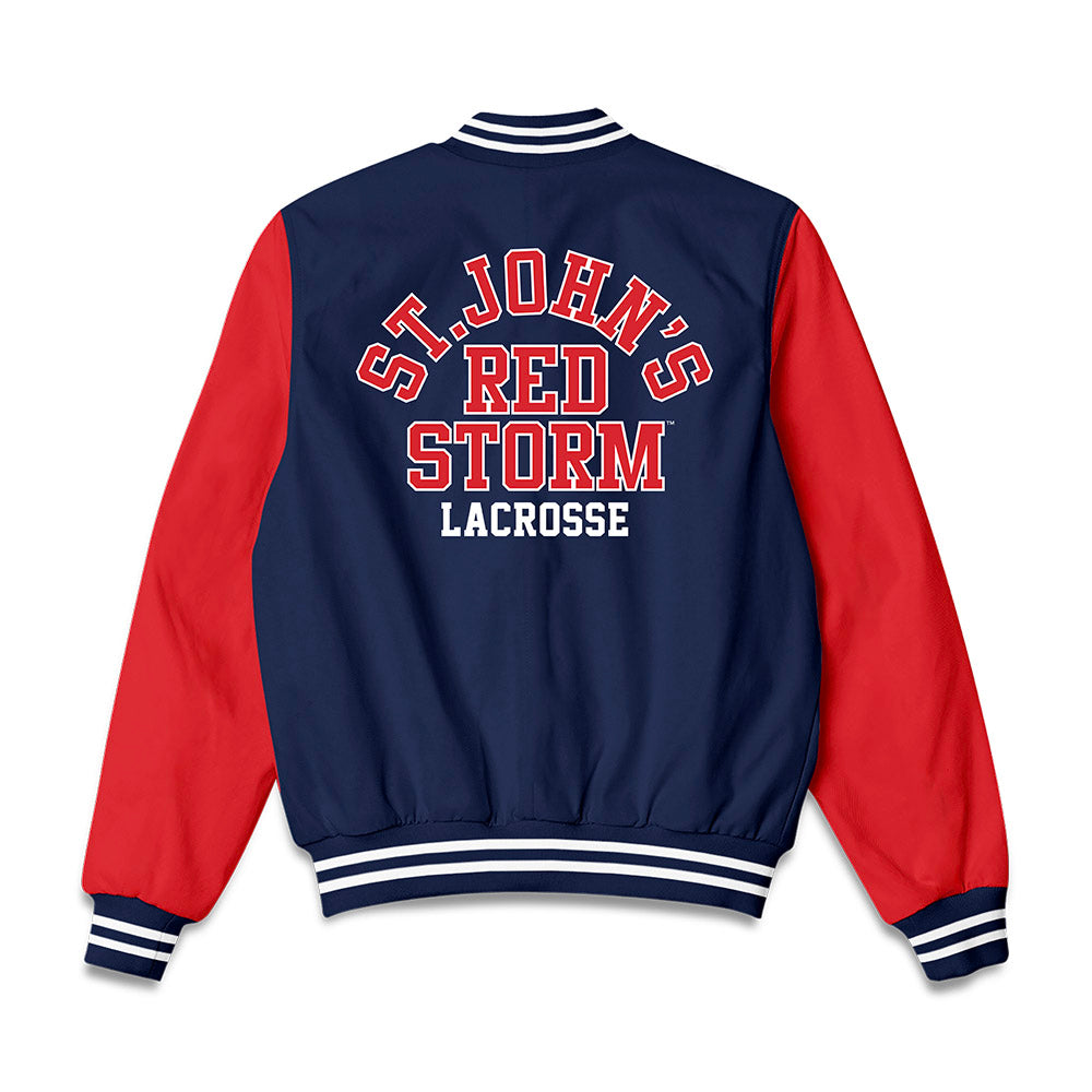 St. Johns - NCAA Men's Lacrosse : Thomas Flavin - Bomber Jacket
