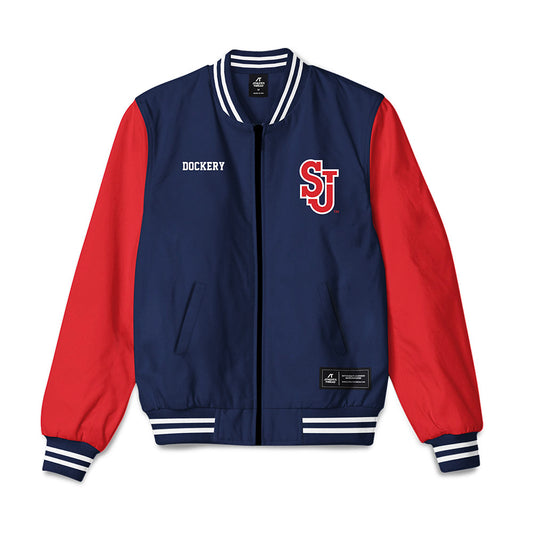 St. Johns - NCAA Women's Track & Field : Jade Dockery - Bomber Jacket-0