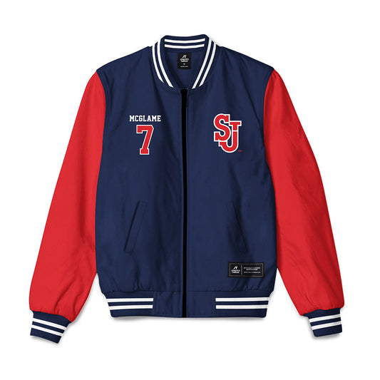 St. Johns - NCAA Women's Soccer : Molly McGlame - Bomber Jacket