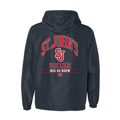 St. Johns - NCAA Women's Soccer : Iris de Rouw - Windbreaker-1