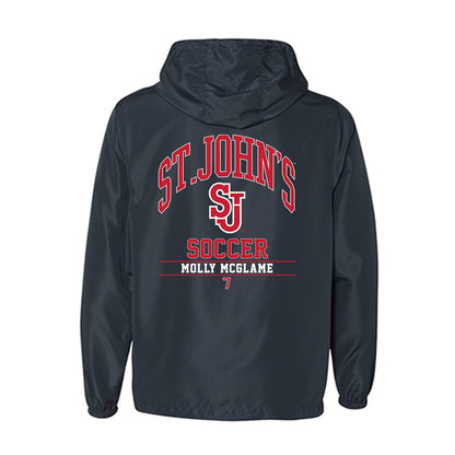 St. Johns - NCAA Women's Soccer : Molly McGlame - Windbreaker Jacket