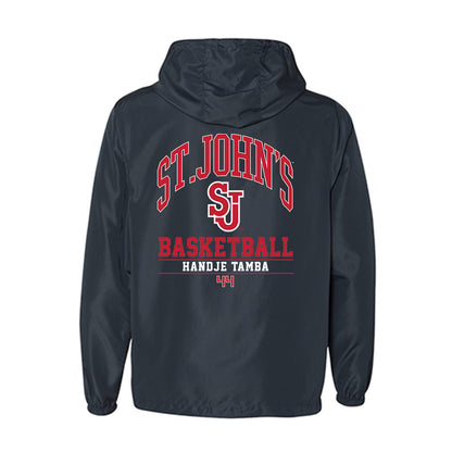 St. Johns - NCAA Men's Basketball : Handje Tamba - Windbreaker-1
