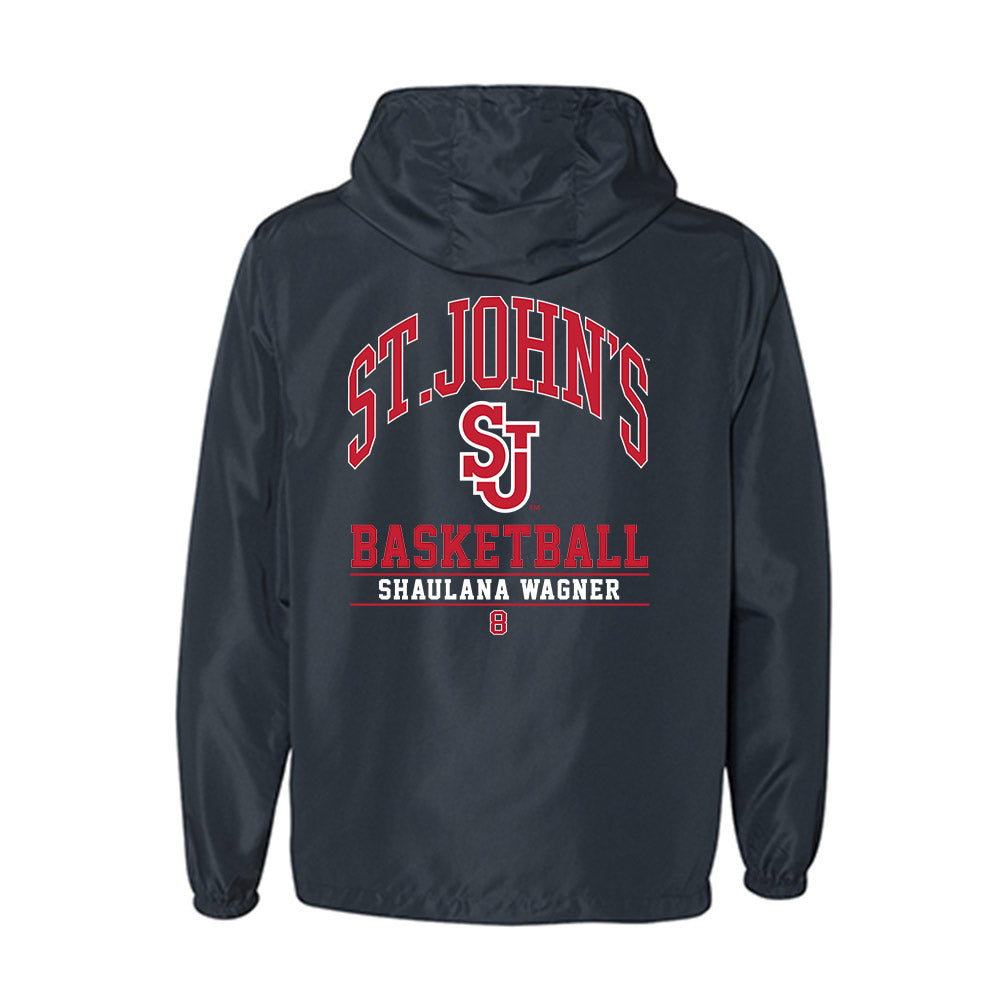 St. Johns - NCAA Women's Basketball : Shaulana Wagner - Windbreaker-1