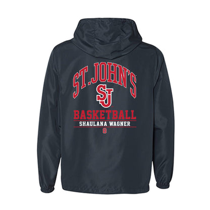 St. Johns - NCAA Women's Basketball : Shaulana Wagner - Windbreaker-1