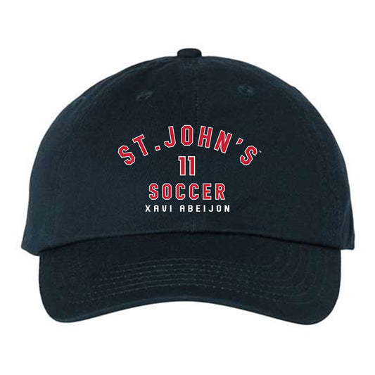 St. Johns - NCAA Men's Soccer : Xavi Abeijon - Dad Hat-0