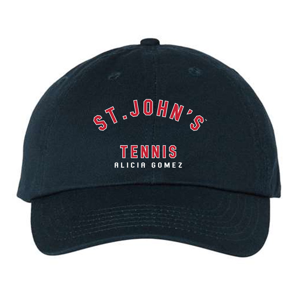 St. Johns - NCAA Women's Tennis : Alicia Gomez - Dad Hat-0